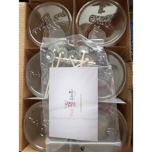 Pink Zebra Essentials Petite Glass and Wicks 6 pack - NEW